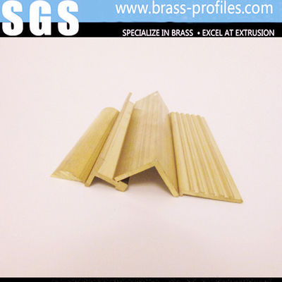 China Anti-Corrosion Copper Building Materials Architectural Brass Hardware Profiles supplier