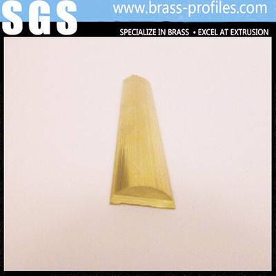 China Brass Extruding Arc-shaped Sheet / New Self Designed  Flat Bar supplier