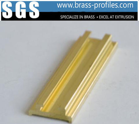 China Architectural Brass Nosings Sheets Copper Anti-slip Stair Strips supplier