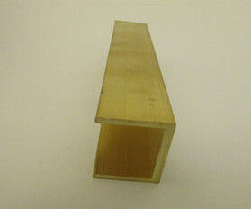 58% Copper Brass Extruding U Channel Copper U Board Brass U Channel supplier