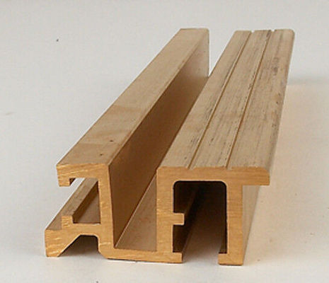 Copper Extruded Decorative Profiles Brass Construction Material supplier