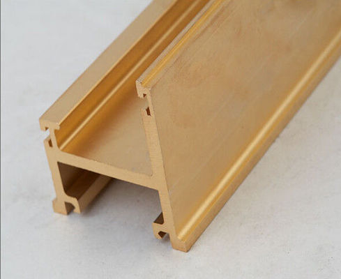 Extruded Brass Profiles Brass Alloy Construction Materials For Decoration supplier