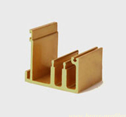 Brass Extrusion Window Accessories Copper Window Frame Extruding supplier