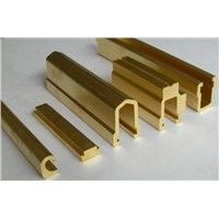 New Self Designed Brass Extruding U Channel Copper U Extrusions supplier