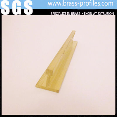 Copper Extrusion T Sections for Furniture Decoration and Protection supplier