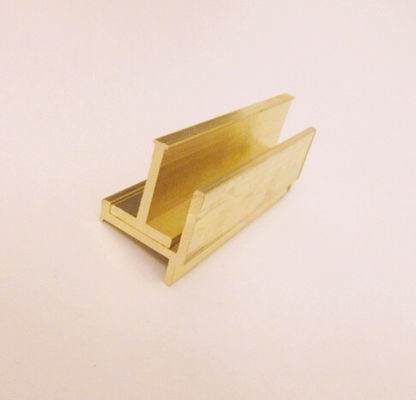 Copper Extrusion T Sections for Furniture Decoration and Protection supplier