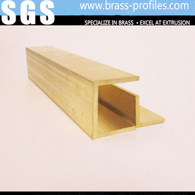 58% Copper Extruded Copper H-Sections U Shapes Copper Extrusions supplier