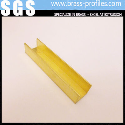 Custom Designed Perfectly Structural U Shape Channel Custom Brass Trim Strip supplier