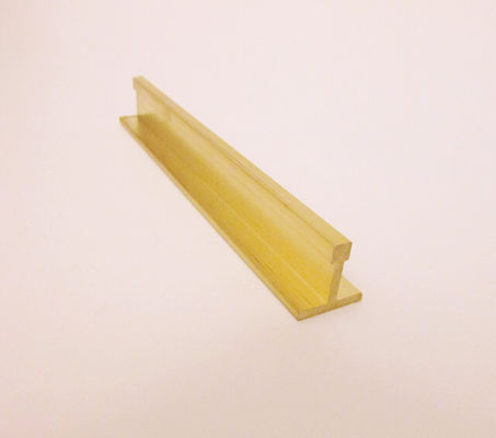 2-3mm Thickness Copper Tee Sections Brass T Profiles For Furniture supplier