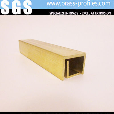 Royal looking Special Designed Shape Extruded Copper  Sections supplier