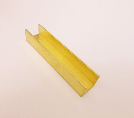 Royal looking Special Designed Shape Extruded Copper  Sections supplier