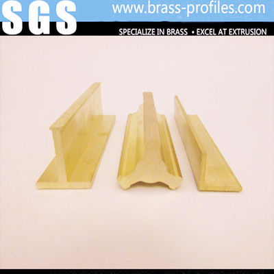 C38000 C38500 Copper Zinc Alloy Extrusions For Interior Decoration supplier