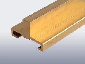 Brass Profiles Extrusion For Construction Decoration Manufacturer C38000 supplier