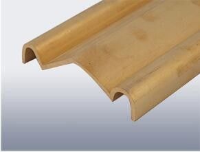 Brass Profiles Extrusion For Construction Decoration Manufacturer C38000 supplier