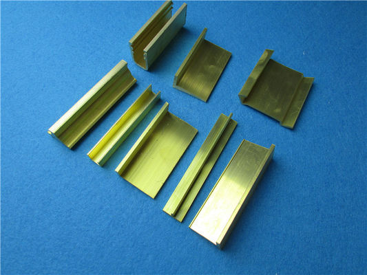 Decorative Brass Extrusion Door &amp; Window Frame Customized Sizes supplier