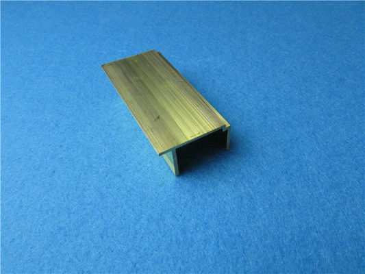 Decorative Brass Extrusion Door &amp; Window Frame Customized Sizes supplier