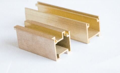 Brass Extrusion Window Accessories Copper Window Frame Extruding supplier