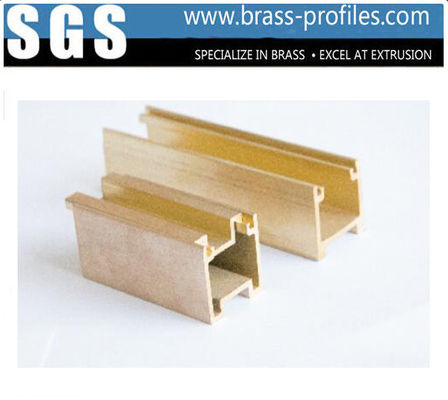 58% Copper Brass Extruding U Channel Copper U Board Brass U Channel supplier