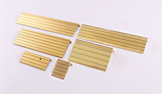 Zhejiang Outlet Solid Brass Extruding Anti-slip Strip for Stairs supplier