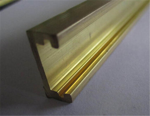 New Self Designed Brass Extruding U Channel Copper U Extrusions supplier