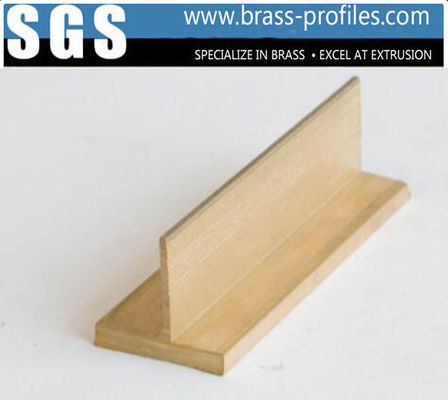 Copper T Sections Brass Window Frames and Extruded Copper T Bar supplier