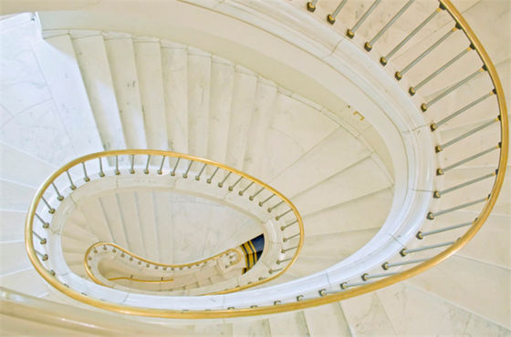 Brass Extrusion Armrest Profiles For Interior Stair Decoration supplier
