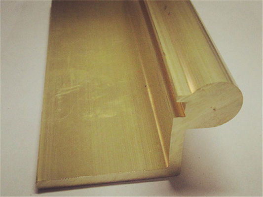 Safe Brass Door Locks and Keys Extruding Brass Bolt Sections supplier