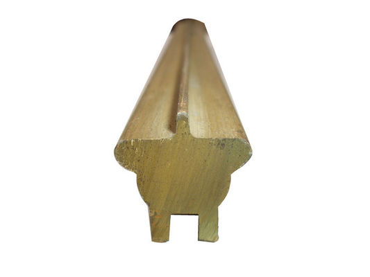 Brass Extrusion Sanitary Ware Profiles Special Shaped Copper Alloy Extrusion supplier
