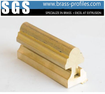 Brass Extrusion Accessories Outlet Brass Extrusion Profiles supplier