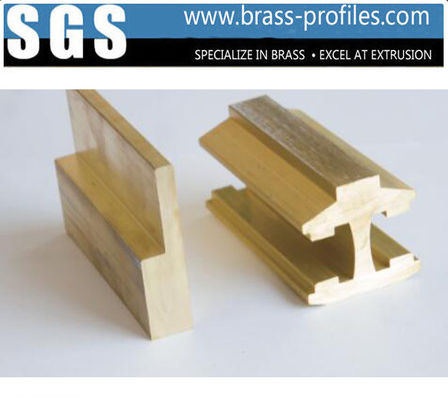 Brass Extrusion Accessories Outlet Brass Extrusion Profiles supplier