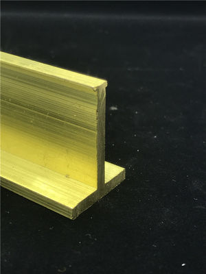 Copper Extruding T Sections To Decorate Door And Window Frame supplier