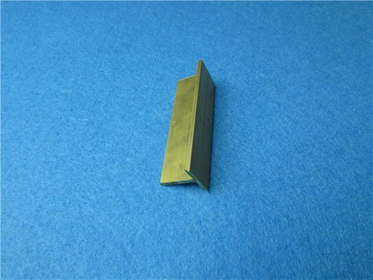 Brass Extruding T Shape Brass T Sections Extruded Brass Metal Parts supplier