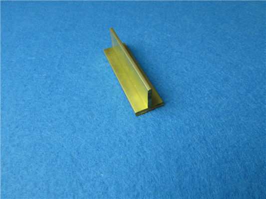 Brass Extruding T Shape Brass T Sections Extruded Brass Metal Parts supplier