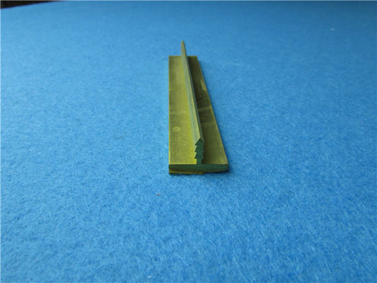 Brass Extruding T Shape Brass T Sections Extruded Brass Metal Parts supplier