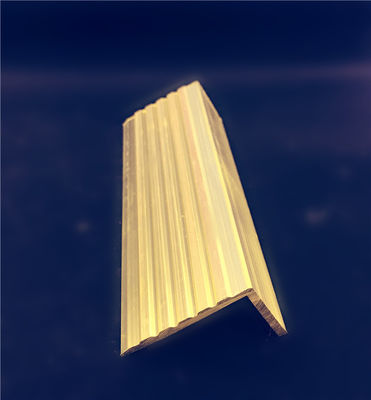 Architectural Brass Nosings Sheets Copper Anti-slip Stair Strips supplier