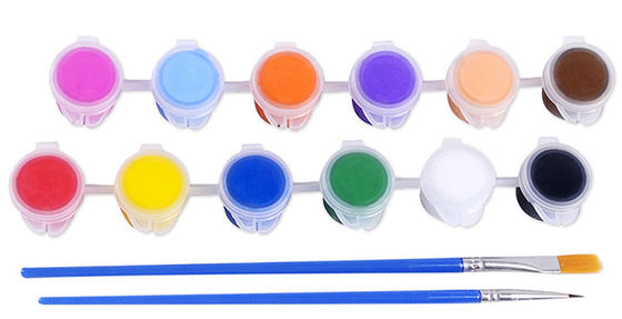 2ml, 3ml, 5ml 7ml 6 colors 8 colors set 12 colors set Acrylic Paint for Kids DIY Painting on Paper, Cloth, Wood, Stone supplier