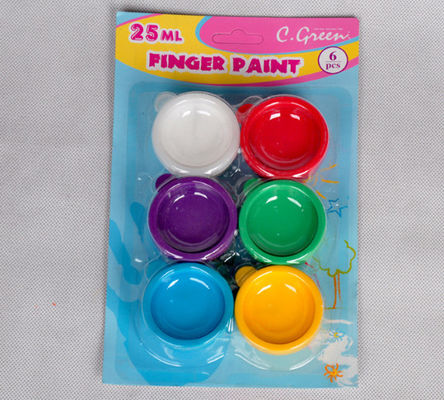 Non-toxic Finger Paint / Poster Paint  4 Colors, 6 Colors, 8 Colors set washable for kids diy painting water color paint supplier