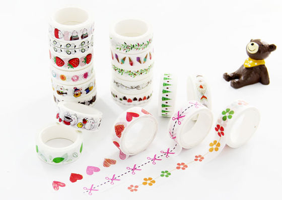 Custom Printed Washi Tapes Masking Tapes Hobbies DIY Material Decoration Adhesive Tapes for KIDS STEM INNOVATION supplier