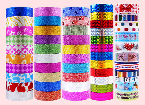 Custom Printed Washi Tapes Masking Tapes Hobbies DIY Material Decoration Adhesive Tapes for KIDS STEM INNOVATION supplier