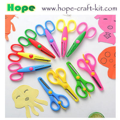 Whole Plastic Small Scissors Safe Colorful Hobbies DIY Material Tools for Kids Toddlers Teachers Preschool Hand-craft supplier