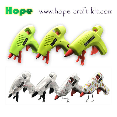 Electric Anti-drip Hot Melt Glue Gun Mini 7mm 11mm wtih Stands for kids Children hobbies DIY material tools UL ROHS PSE supplier