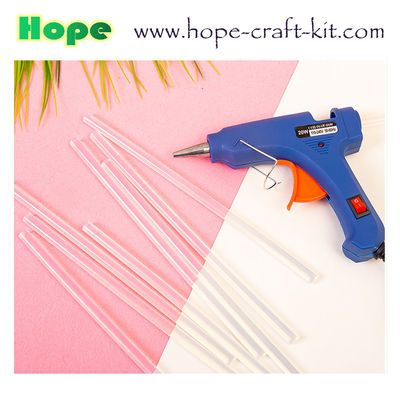 Hot Melt Glue Sticks 7mm 11mm for kids Children hobbies DIY material tools White Yellow Transparent Assorted Colors supplier