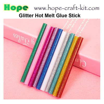 Hot Melt Glue Sticks 7mm 11mm for kids Children hobbies DIY material tools White Yellow Transparent Assorted Colors supplier