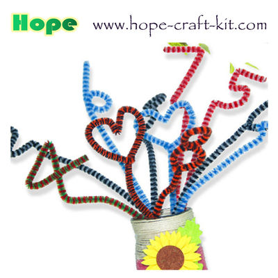 6mm, 7mm, 8mm, 9mm Pipe Cleaners, Chenille Stems for hobbies & kids DIY hand-crafted material supplier