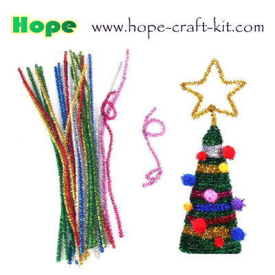 Pipe Cleaners, Chenille Stems for kids DIY material STEM craft kit 6mm X 30cm 12 inch hobbies hand-crafted material supplier