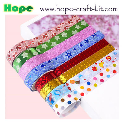 Custom Printed Washi Tapes Masking Tapes Hobbies DIY Material Decoration Adhesive Tapes for KIDS STEM INNOVATION supplier