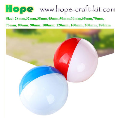 28mm,32mm,38mm,45mm,50mm,60mm,65mm,70mm, 75mm, 80mm, 90mm, 100mm, 120mm, 160mm, 200mm, 280mm Gachapon Eggs surprise eggs supplier