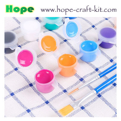 2ml, 3ml, 5ml 7ml 6 colors 8 colors set 12 colors set Acrylic Paint for Kids DIY Painting on Paper, Cloth, Wood, Stone supplier