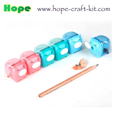 Various Colors  Manual pencil sharpener 3.5cm Kids Children Stationery Supplies Animal Mini Piggy Piglet Dinosaur supplier