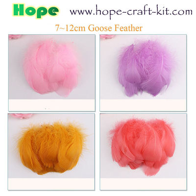 Various size of goose feathers, turkey feathers, chicken feathers, peacock , ostrich feathers for hobbies and kids DIY supplier
